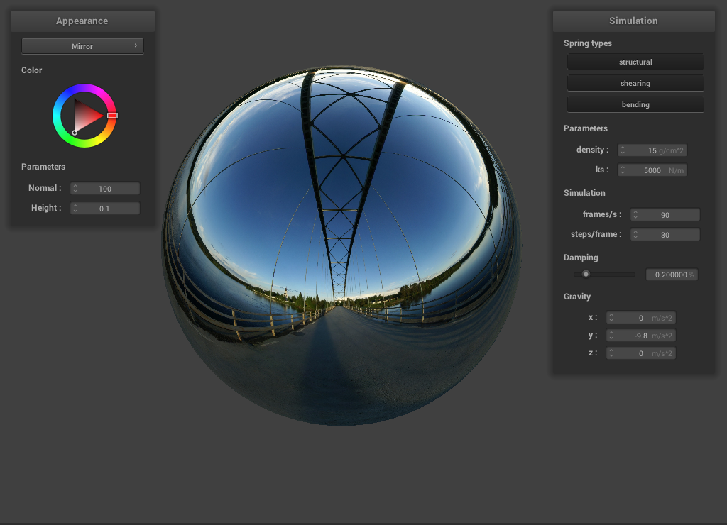 Mirror Shading — Sphere