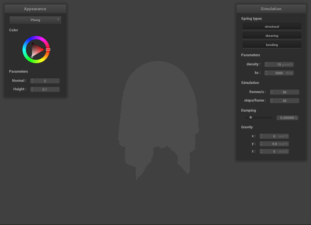 Blinn-Phong shading parts — Ambient Filter