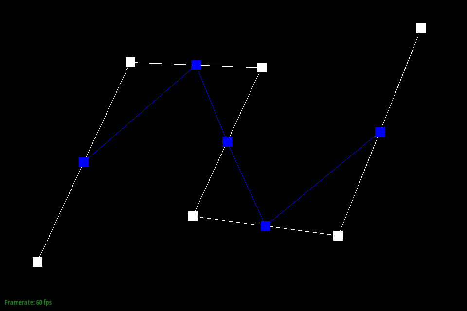 Part 1: Bezier curves with 1D de Casteljau subdivision — 5 control points