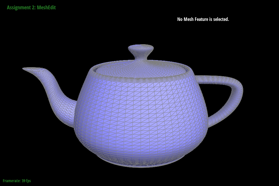 Part 2: Bezier surfaces with separable 1D de Casteljau subdivision — Teapot made from Bezier surfaces