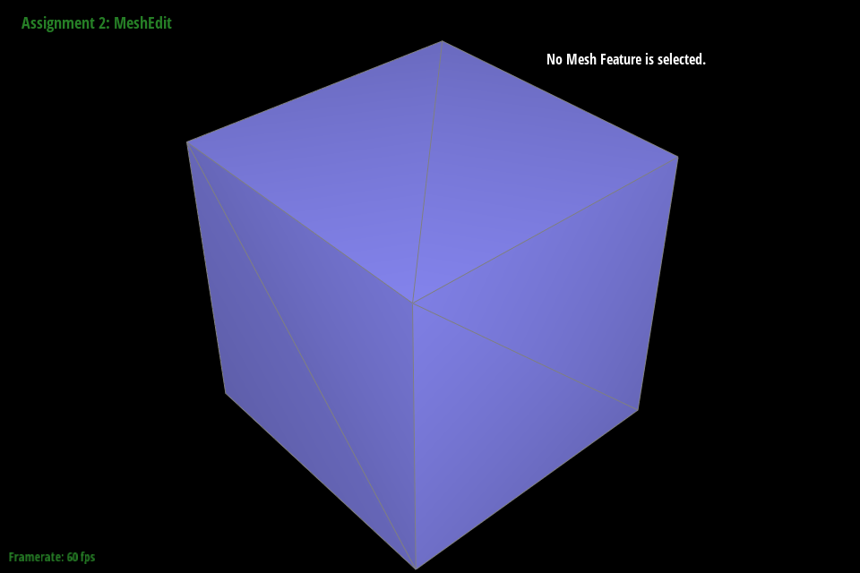 Part 6: Loop subdivision for mesh upsampling — Original Cube